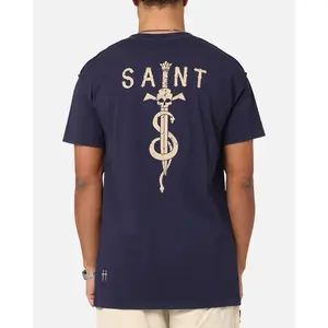 Saint Morta Daggers Lafayette T-Shirt Indigo