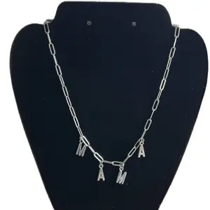 Mama Necklace - Simple Design with 'MAMA' Letters on Chain - As shown in the Image