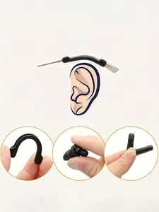 Soft Silicone Eyeglasses Temple Tips Sleeve Retainer, Solid Color Anti-slip Elastic Comfort Glasses Retainer, Eyewear Accessories for Men & Women for Daily Use