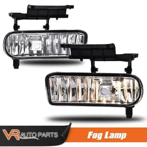 Fit For 1999-06 chevy Silverado 2000-06 Tahoe Suburban Fog Lights Bumper Lamps