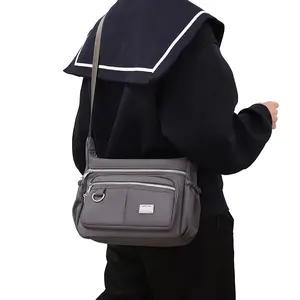 New Fashionable Nylon Shoulder Bag for Women - Large Capacity Crossbody Purse with Multiple Pockets, Versatile and Chic Design for Commuting and Everyday Use