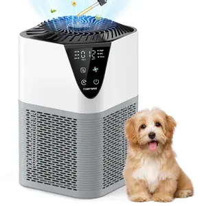 TDBYWAE MB-025 Air Purifiers for Home up to 1250 Sq Ft,PM2.5 Air Quality Display,Auto Mode,H13 True HEPA Filter Air Purifiers for Bedroom Smoke/Pet Dander/Pollen