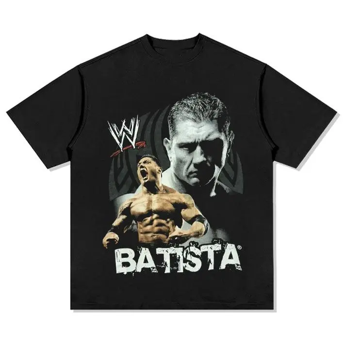 Batista Evolution WWE Legend Graphic Shirt HY6927