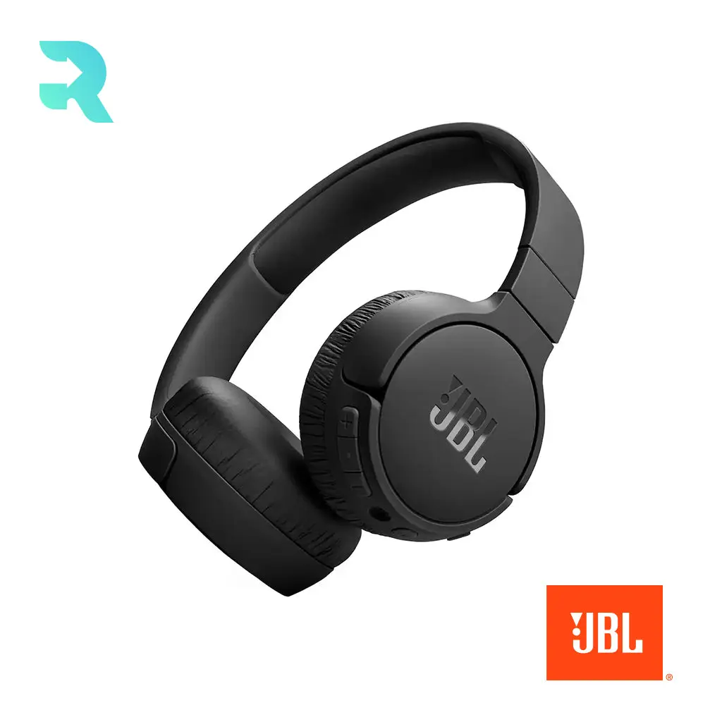 JBL Tune 670NC Wireless Bluetooth Noise Cancelling On-Ear Headphones Black (Good Condition)