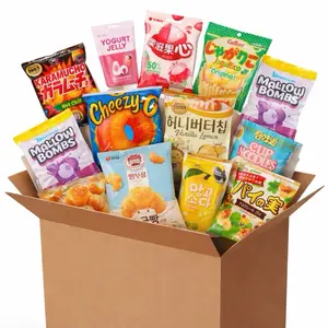 3LB Asian Snack Box Lover Pack- Full Sizes Snack Box with 1 Drink Gift Multipack Sweet