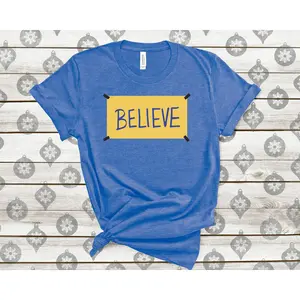 Believe Shirt - Motivational Sport T-shirt Ted Shirt Team Tee Lasso T-Shirt Gift Funny Soccer Tee