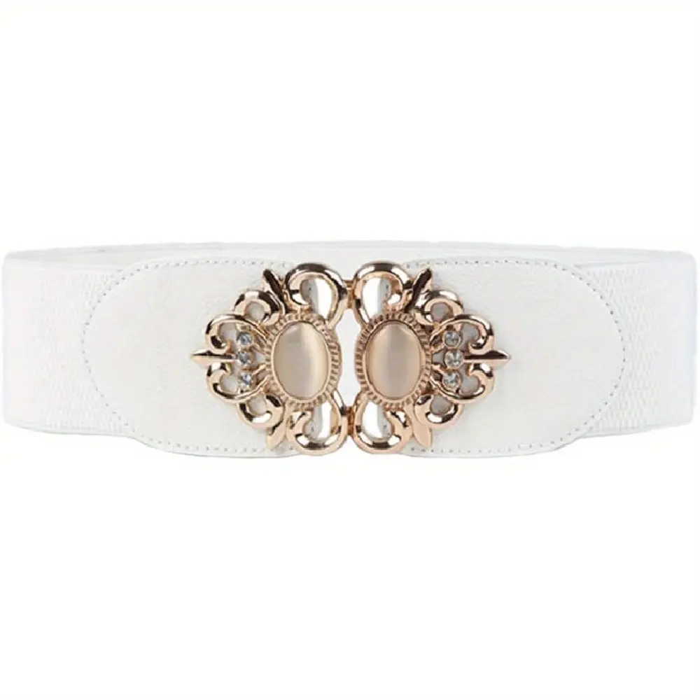 3Pcs/Set Elastic Waist Belt for Women,Vintage Wide Elastic  display picture 1