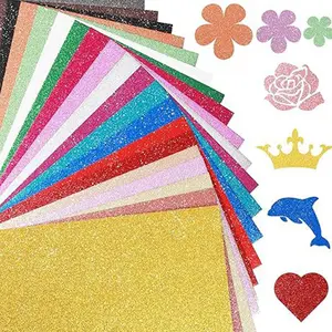 Flash Cardstock Paper 20 Sheets, 20 Vibrant Colors, Perfect for Creative Projects and Handmade Crafts, Ideal Choice for Art Expression