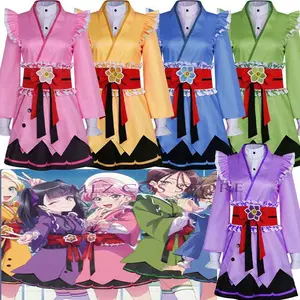 Maebashi Witches Cosplay Mai Kamiizumi Choco Mitsumata Kyōka Kitahara Azu Niisato Yuina Akagi Cosplay Costumes Kimono Outfits