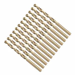 Drill Bit, 5/64"  Diameter (1.984mm), 4241 HSS Jobber Bits Black and  118?  Angle Versatile - (Applications: for Drilling Plastic  Soft Thin Metal), 12-Pieces