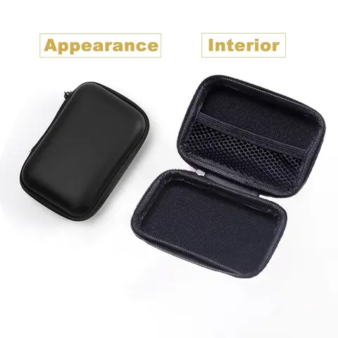 Waterproof Zipper Storage Pouch, 1 Pack Portable Organizer for Data Cables, Earphones, Keys, Coins, Multi-Functional Storage Bag for Home, Office and Daily Use, Travel Electronic Organizer, Travel Storage Pouch