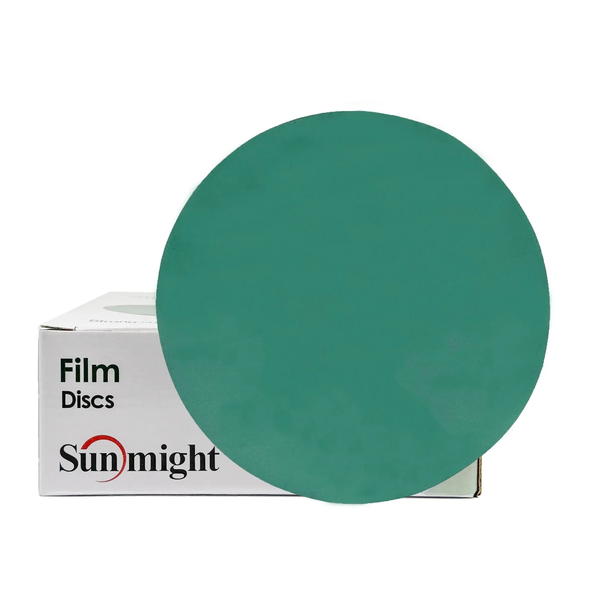 6" Sunmight Film Sanding Discs (Hook & Loop) Box of 50 – For Metal Polishing, Aluminum Wheels, Tanks, Fenders & Surface Prep