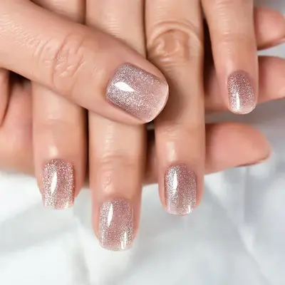 Nude - pink Crystal Glitter