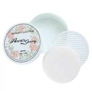 Makeup Brush Solid Cleaner Soap Sponge Blender Cleanser Blending Cleaning Balm Cleaner for Make up Brushes