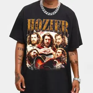 Hozieeer Rhett Shirt, No Grave Can Hold My Body Down, Hozierrr In A Week Shirt, Hozier Unisex Gift, Gift for Fan, Comfortable