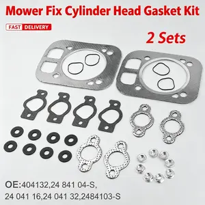 DIY Cylinder Head Gasket Kit for 25HP Kohler 24-841-04-S CH730 CH740 CV25 ECH730 Engines, Lawn Mower Tractor Replacement Parts Compatible with John Deere, Kubota Automotive Repair & Maintenance Kit
