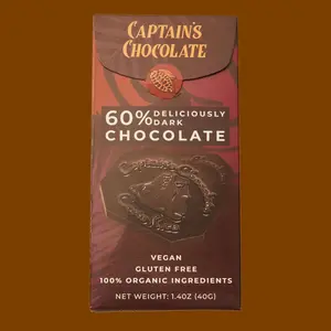 Organic Deliciously Dark Chocolate Bar