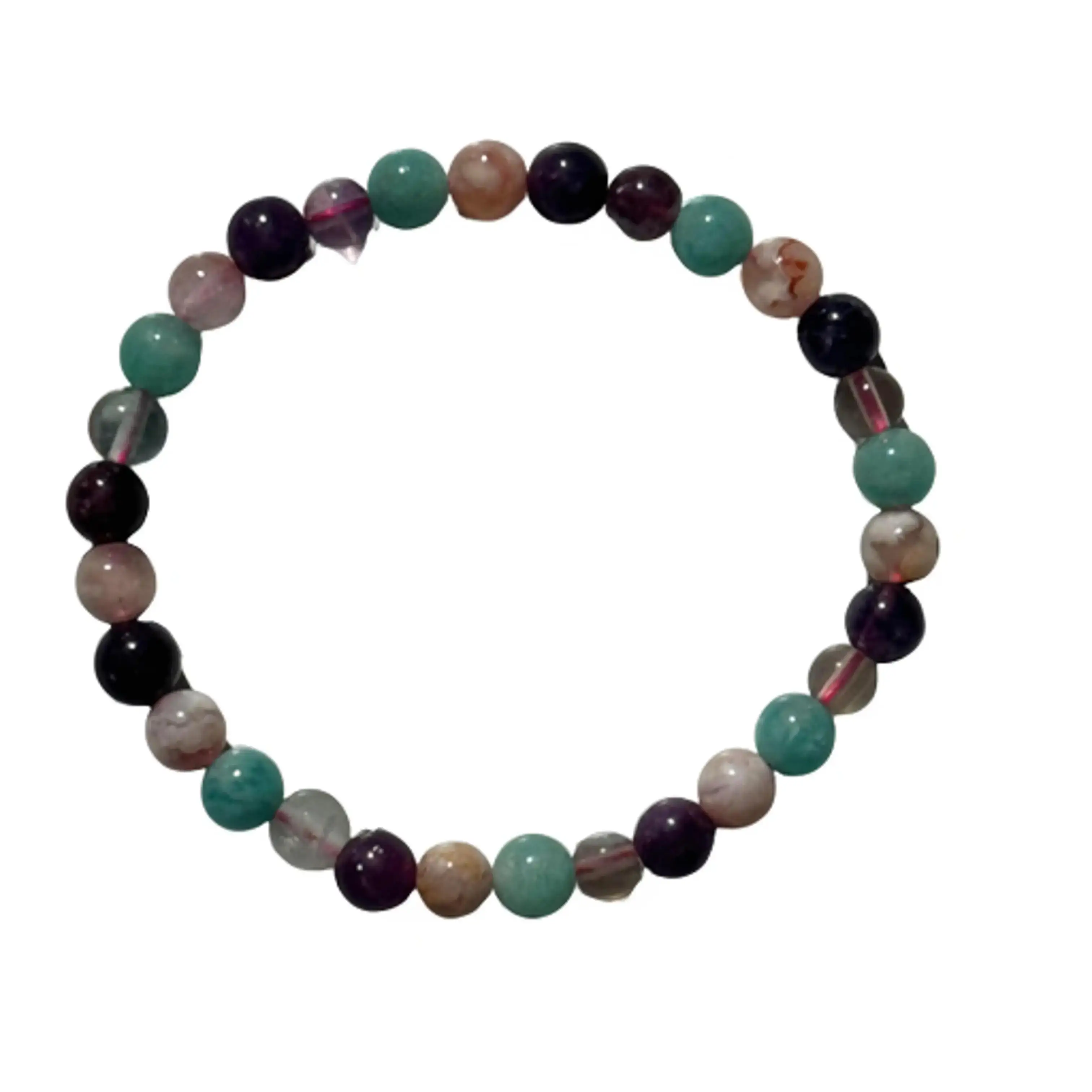 Amityville Apothecary Soul Manifestation Beaded 7.5" Elastic Bracelet