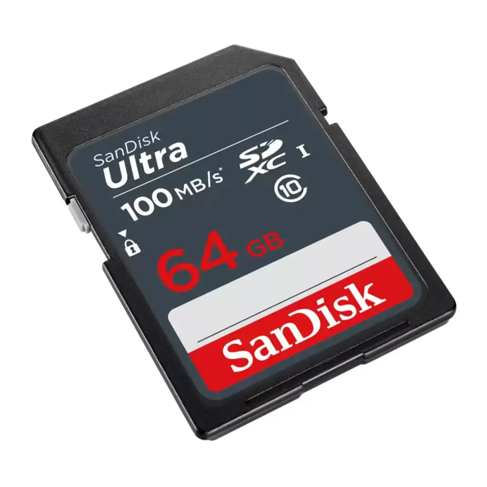 SanDisk 64GB Ultra SDXC UHS-I Memory Card
