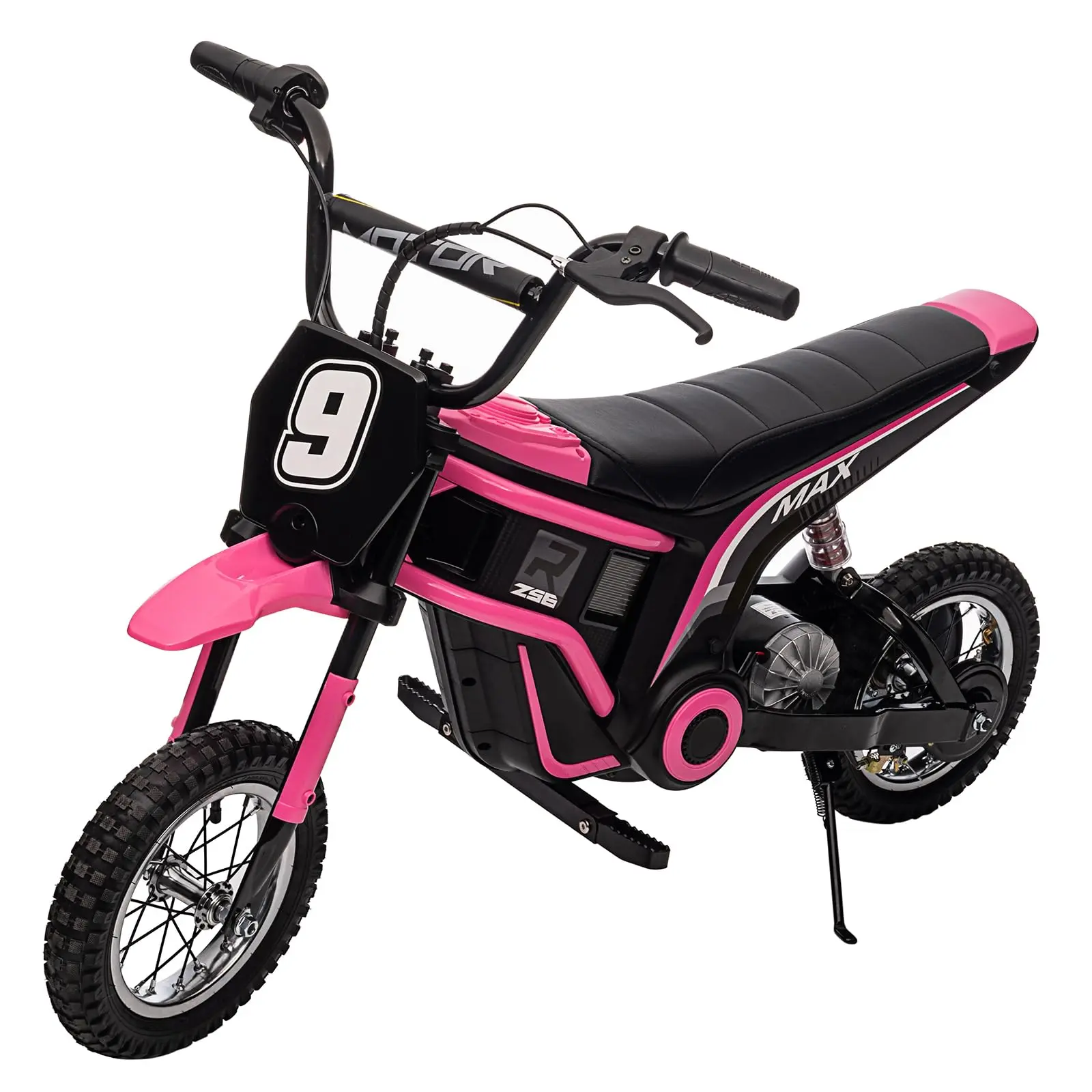 24V 350W Kids Electric Dirt Bike - 3-Speed Modes, Up to 14.29 MPH, Metal Suspension, Quiet Hydraulic, Durable Shock-Proof, Comfortable Children's Off-Road Ride-On Motorcycle