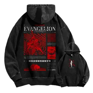 Weeb X Evangelion Art Vintage Hoodie,Neon Genesis Evangelion Tee,Unisex, Retro EVA Tee,Gildan Casual graphic tee, Crew neck for Man, for Woman,Trendy Shirt