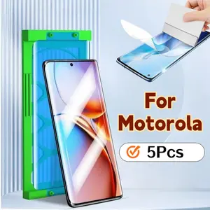 Motorola Edge Series Screen Protectors, High-Definition Protection, Not Tempered Glass Design, Pack of 5, Ideal for Daily Use & Durability