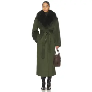 LAMARQUE x REVOLVE Tillie Coat in Olive