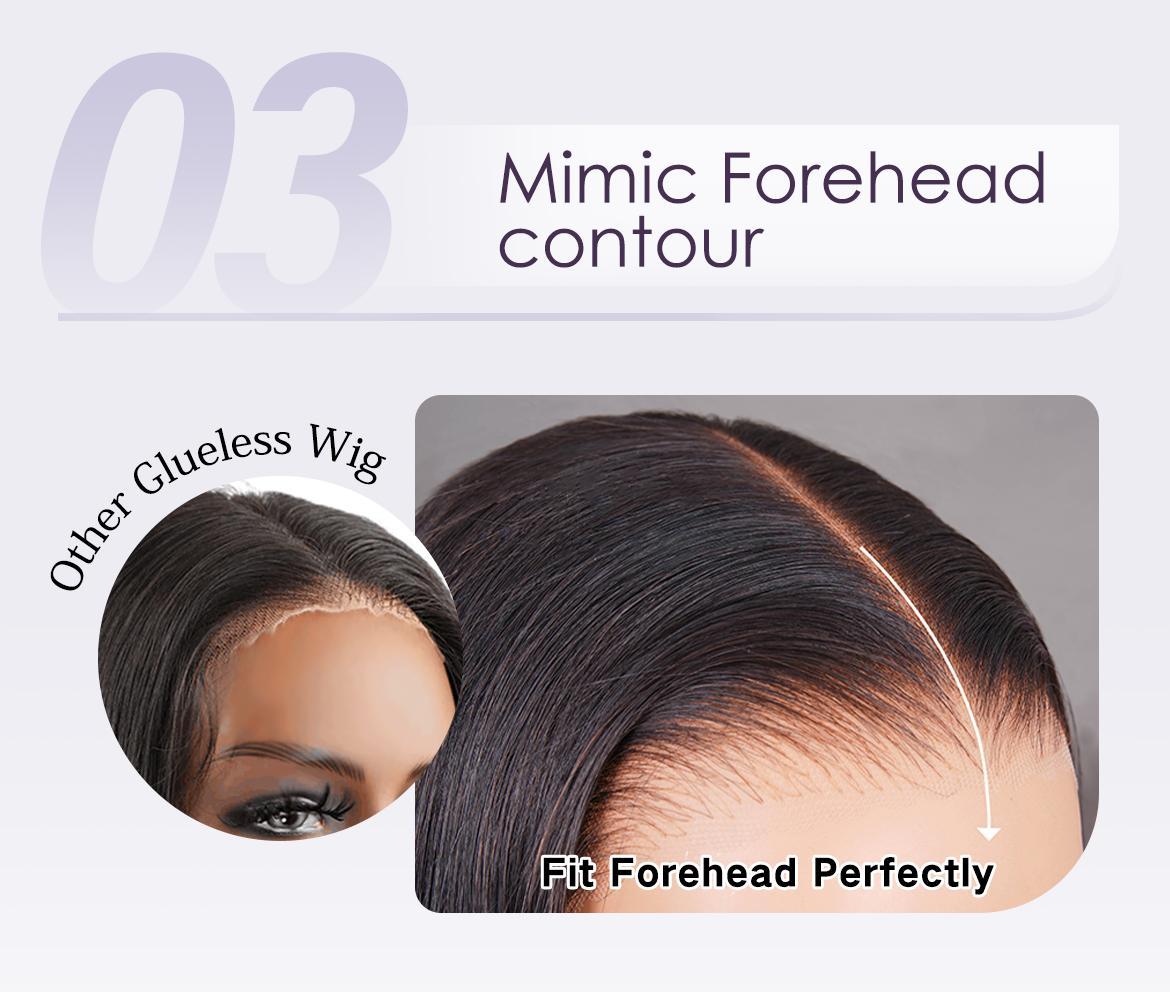 [New Launch] Wavymy Water Wave Glueless Wig Ombre Brown With Natural Black Roots C Part 7×5 Lace Wear Go Wig Pre Plucked Pre Cut Lace Minimal Knots 100% Human Hair 180% Density Soft Natural Blend Beginner Friendly Easy Install Realistic Hairline