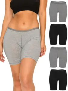 Moisture Wicking Underwear for Women - Long Leg 6.5" Boyshort Briefs Small to Plus Size Breathable Comfortable