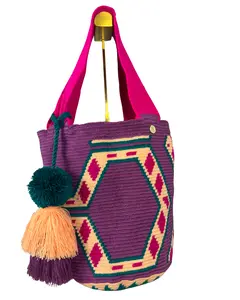 WAYUU LARGE TOTE BAG MAGENTA