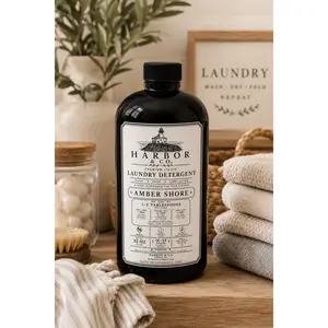 Harbor & Co. Premium Liquid Laundry Detergent, Fresh Scent, Liquid Formula, Long Lasting Freshness (Baby & Maternity Use), Fresh Scent Laundry Detergent, Liquid Formula Laundry Detergent