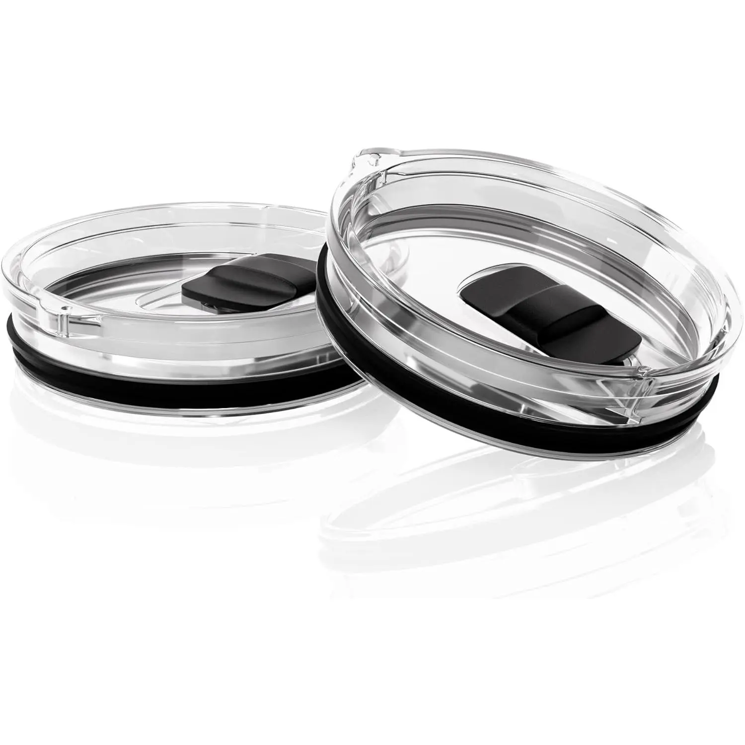 20 oz Tumbler Lid, 2 Pack Replacement Lids for YETI 20oz Tumbler & 10 oz Lowball, 10 oz Mug, Coffee Cup Covers with Magnetic Slider for Gift, BPA Free