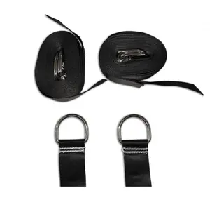 Strap Belts and Tie Downs For Bounce Houses, Jumpers, Water Slides, Any Inflatable Size, Tents and Canopies. 13FT Long Straps 2 Inches wide Durable Polyester Fibers.