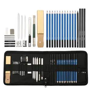 32-Piece Art Professional Sketching Pencil Set, Drawing Pencils, Art Tools Kit, Essential for Artists, High-Quality Materials