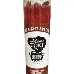 Mama Toki’s Red Light Special Candle – Dressed for Passion & Intimacy | Love Rituals, Romance, Sensual Energy | Add to Cart Now – Boost Chemistry, Deepen Connection, Reignite Desire