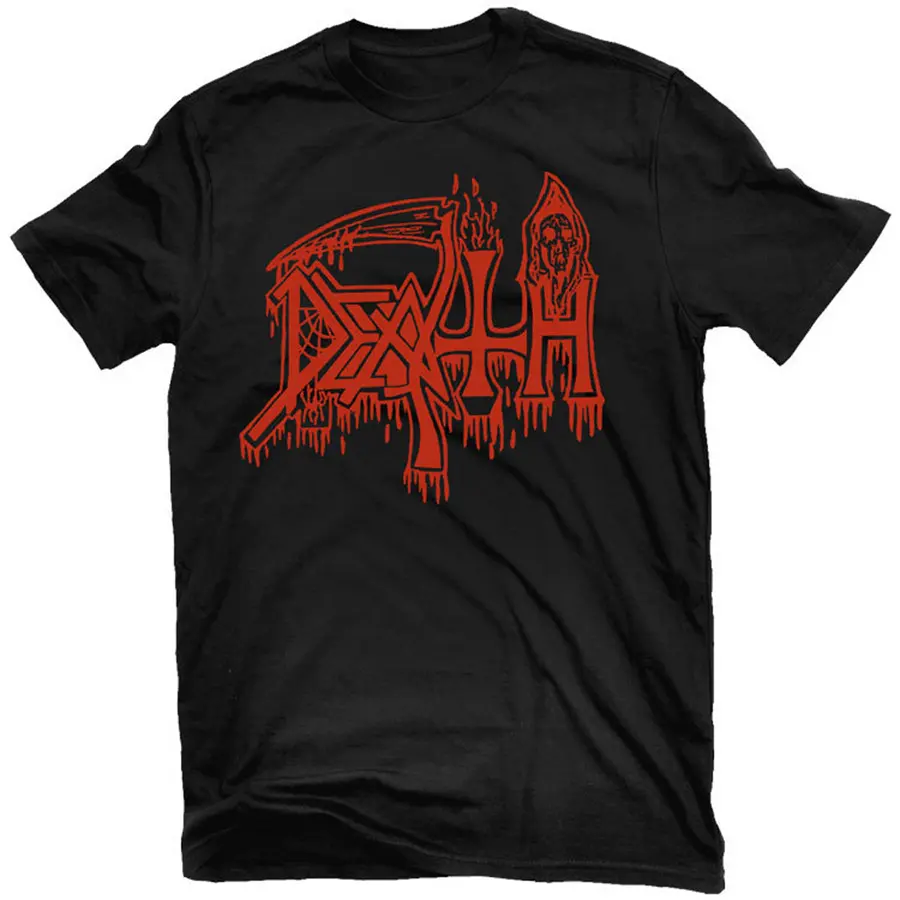 Death Band T-Shirt Heavy Metal Band Classic Logo T Shirt