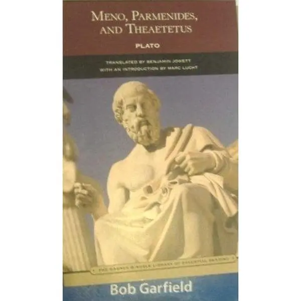 Used Literature Book - Meno, Parmenides, and Theaetetus (Barnes & Noble Library of Essential Reading) by Plato (Paperback, English) - Books