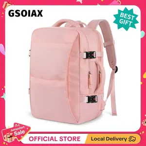 GSOIAX Waterproof Oil Resistant Stain Resistant Large Capacity Travel Backpack with Laptop Compartment Airline Approved Personal Item for Hiking Business Trips Weekend Getaways Holiday GiftFall Freshness TikTokShopBlackFriday