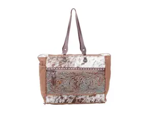 Juniper Cowhide Overnight Bag