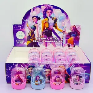 Kpop Hunter Girl Group Pencil Sharpener, Student Stationery Pencil Sharpening Tool, Perfect Gift Item for School Supplies