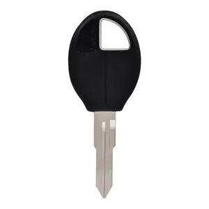 Hillman KeyKrafter Black/Silver Brass 2-Sided 37R Automotive Key Blank for Infiniti (Pack of 5)