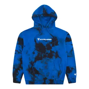 HYPLAND LOGO HOODIE (BLUE DYE)