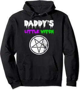 Daddy's Little Witch Halloween Sexy Kinky Custom Men/Women Pullover Hoodie - 60B0BRZY19MZ
