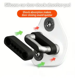 Car Door Shock Absorber Pads,Simple Installation Silicone Shock Absorbing Pad,Anti-Shock Pad For Car Doors - For Caravans Trucks And Trucks
