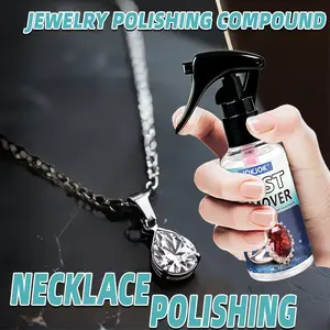 Jewelry Polishing Spray, Quick Shine Restorer for All Metals, Removes Oxidation in Minutes, Portable Travel Size, Brand Jokjok