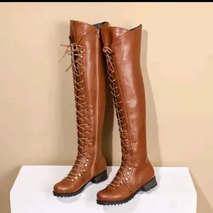 Laced Thigh Boot Girl Women