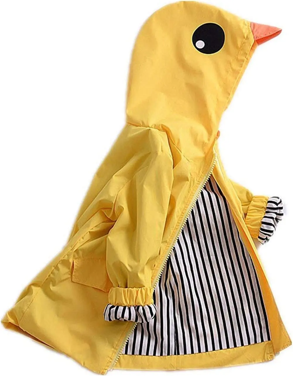 Kids Duck Rain Jacket with Hoodie