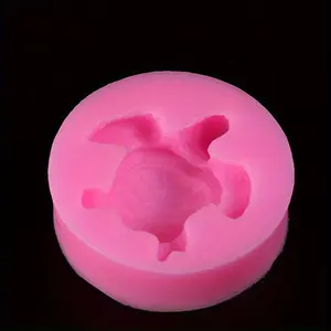 Cute Lovely Sea Turtle Shape Resin Casting Mold Ocean Theme Silicone Mold For DIY Crafts