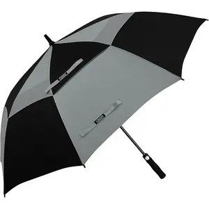 47/54/62/68/72 Inch Open Golf Umbrella Oversize Large Vented Windproof Waterproof Stick Umbrellas