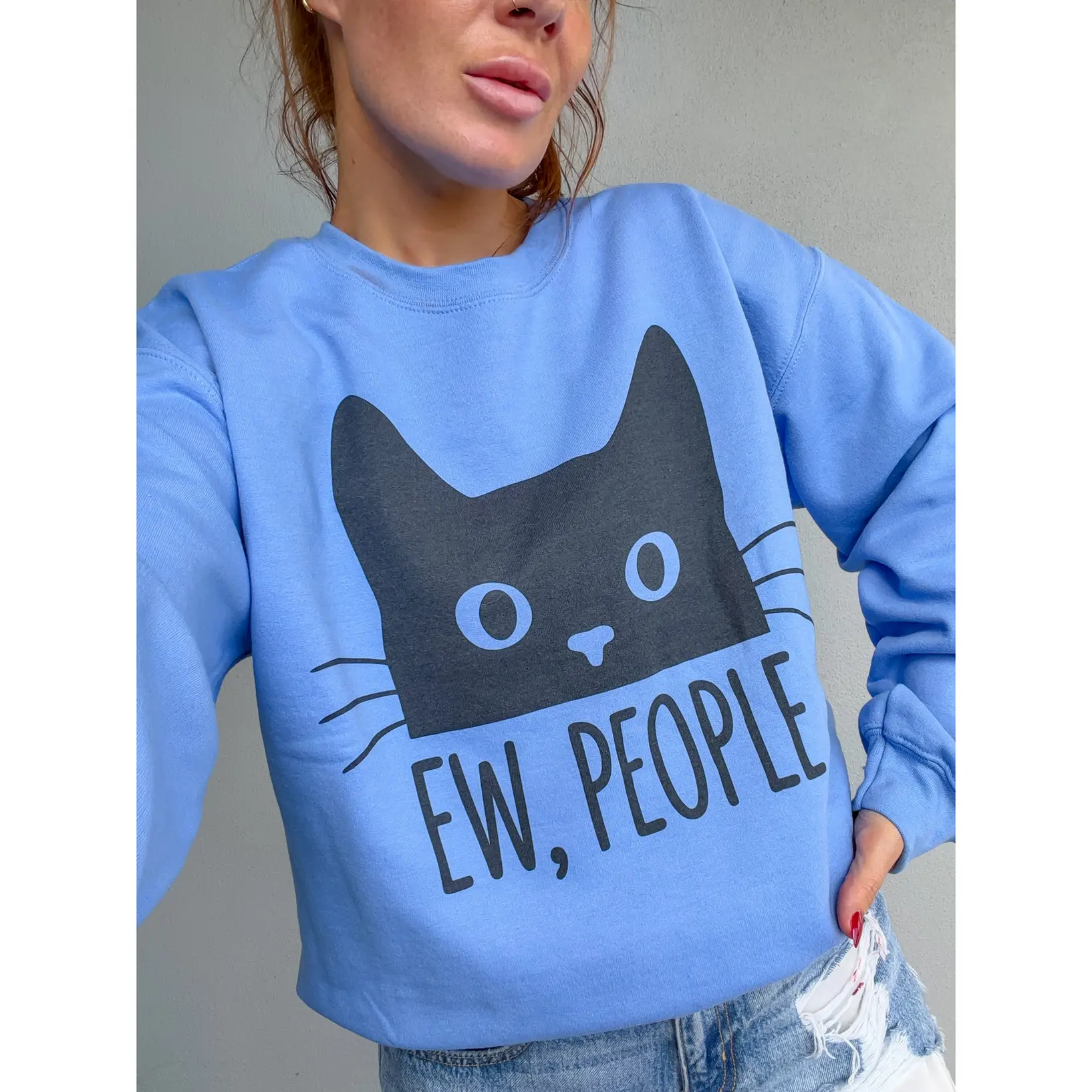 Ew People Graphic Pullover
